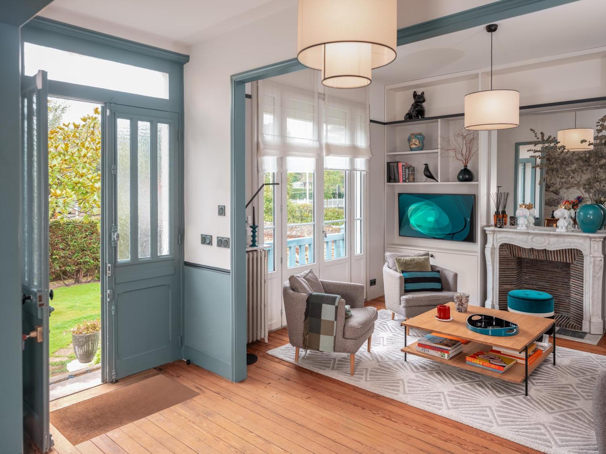 Villa Berry Centre Deauville - Chic & Stylee - Magnifique Jardin エクステリア 写真