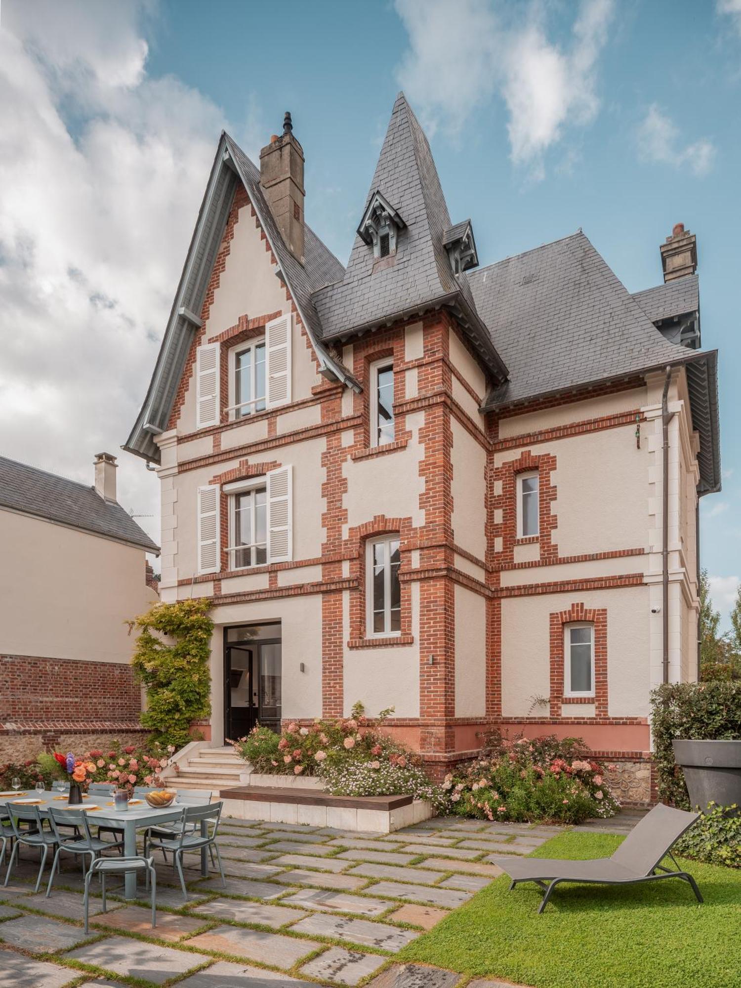 Villa Berry Centre Deauville - Chic & Stylee - Magnifique Jardin エクステリア 写真