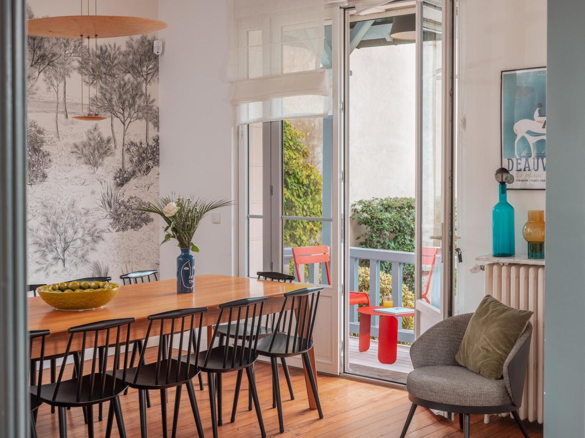 Villa Berry Centre Deauville - Chic & Stylee - Magnifique Jardin エクステリア 写真